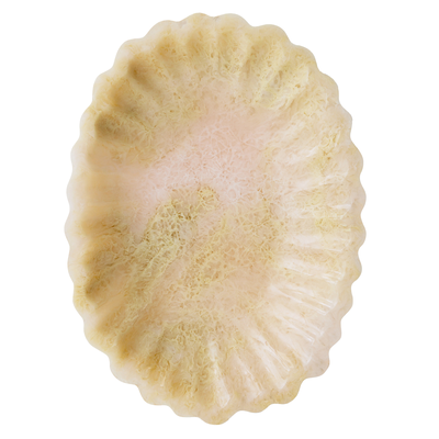 HK New classic resin tray ivory