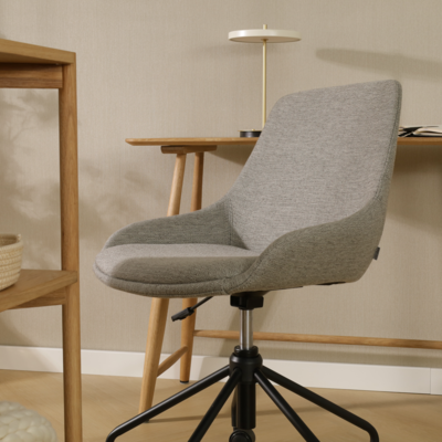 Bureaustoel Nout-Isa - zwart onderstel