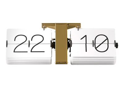 Karlsson wandklok Flip Clock no case