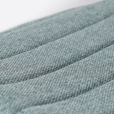 Nola-Liz zwart draaibare eetkamerstoel - Witte zitting met armleuningen (incl. zitkussen)