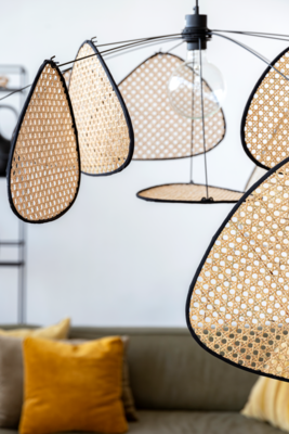 Market Set hanglamp Screen Cannage black