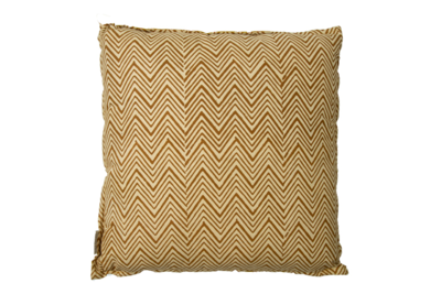 Kussen katoen blockprint 45x45