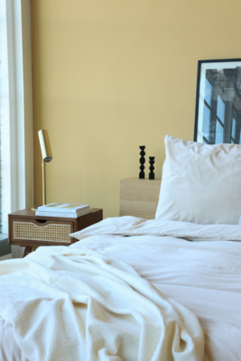 Dekbedovertrek Cotton Satin almond