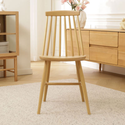 Filou berkenhouten spijlenstoel