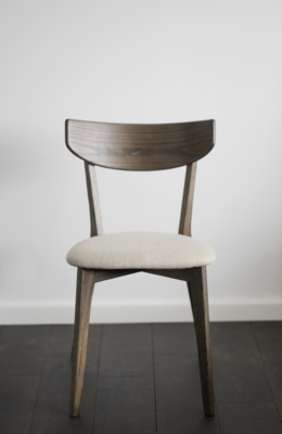 Eetkamerstoel eikenhouten Ami