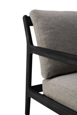 Ethnicraft - Outdoor - Teak Jack sofa 265cm - zwart