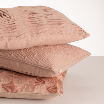 Sierkussen linnen Geo Deco