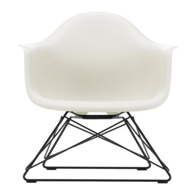Vitra loungestoel Eames LAR zwart onderstel