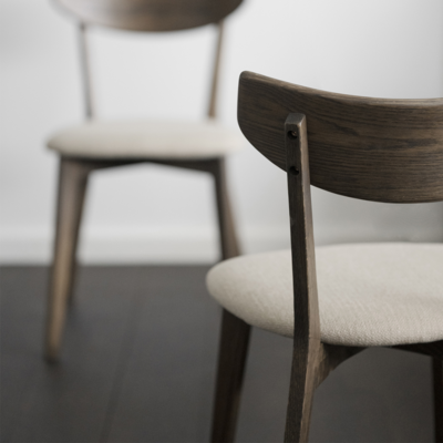 Eetkamerstoel eikenhouten Ami