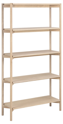 Pila Open Kast Staand Hoog - Licht Eiken