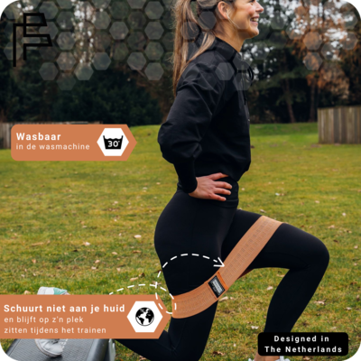 Fruscle weerstandsbanden gekleurd - set van 3