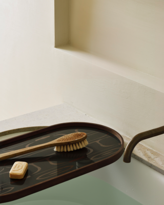 Second Nature glazen dienblad