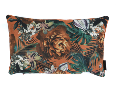 Kussen linnenlook Flower Leaves