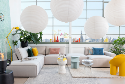 Loods 5 Design 4,5-zitsbank Segment