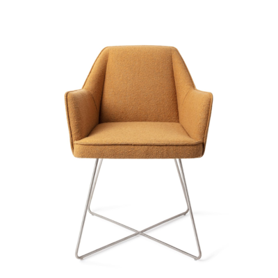 Jesper Home Eetkamerstoel Tome - Cross Steel