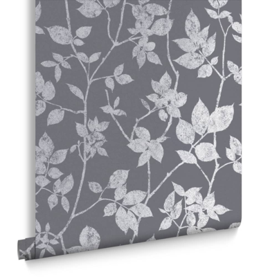 Graham &amp; Brown  vliesbehang  Luna Grey &amp; Rose Gold