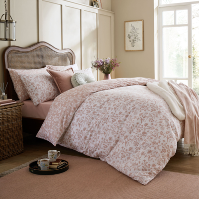 bedtextiel laura ashley shepherds purse blush pink