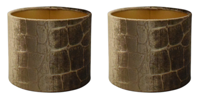 Lampenkap Falcon bronze