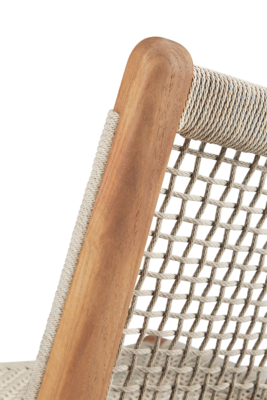 Ethnicraft - Outdoor - Jack Woven tuin loungestoel