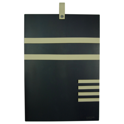 Magneetbord met magneetstrips
