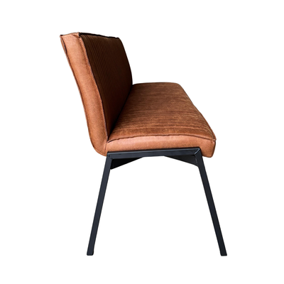 Eetkamerbank Stripes Cognac