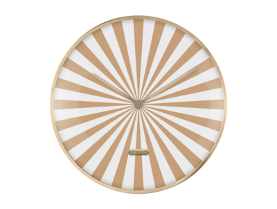 Wandklok Candy Swirl Dome