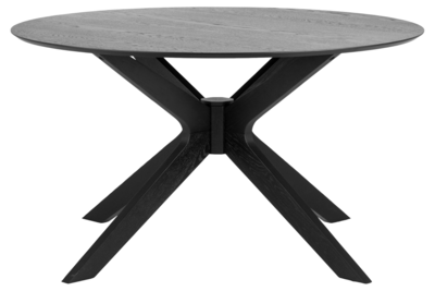 Glasgow Salontafel - Ø80 cm - Zwart