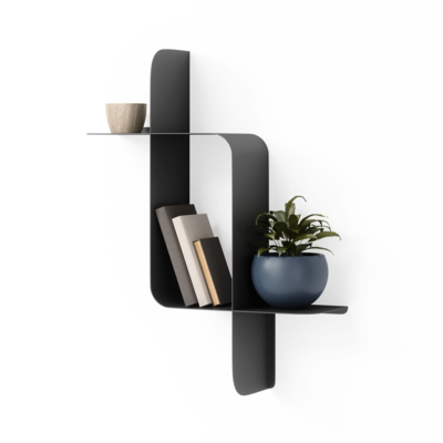 Umbra wandplank Montage metaal