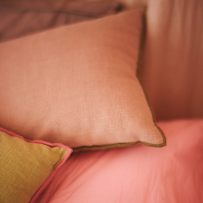 HK sierkussen bouquet