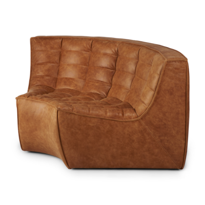 Ethnicraft - Sofa N701 - old saddle