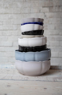 Heritage Schaal 24cm - Water Blue