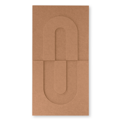 Maeven Art akoestische wandpanelen - Maya IV 3D - 50 x 50 cm - set van 2