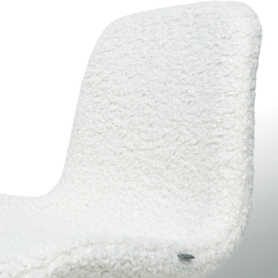 Eetkamerstoel Nena-Fé walnoot houten onderstel