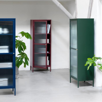 Vitrinekast Katja metaal