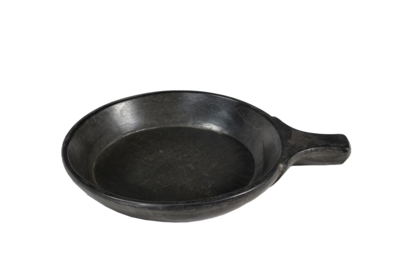 Hardsteen Chapati schaal zwart