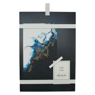 Magneetbord met magneetstrips