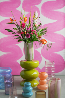 Bijzettafel Mala glossy