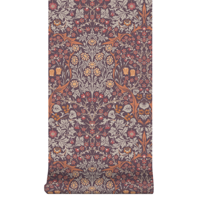 vliesbehang william morris at home blackthorn plum