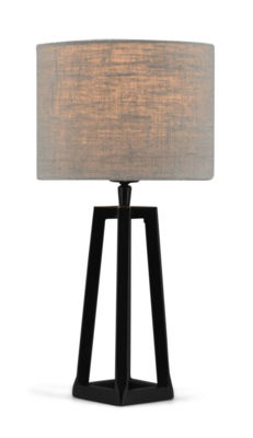 Tafellamp Lorenzo zwart