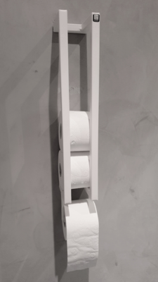 TLF Toiletrolhouder Manhattan wit