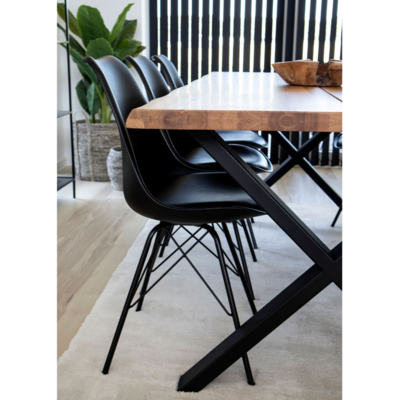 Eikenhouten eettafel Fendi