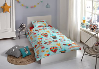 Good Morning kinder dekbedovertrekset Circus