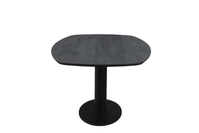 Eettafel Berlijn deens ovaal zwart 200cm
