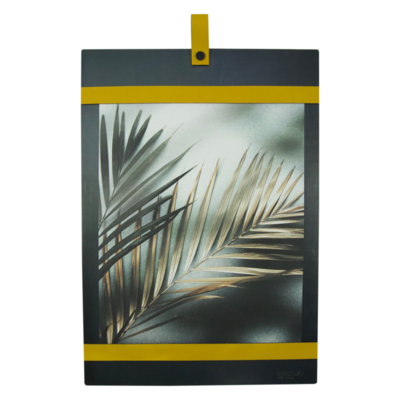 Magneetbord met magneetstrips