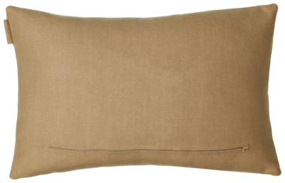 Kussen vier vlak camel