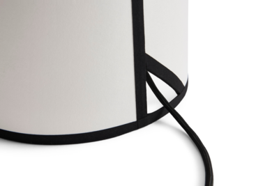 Ava Pyramid table lamp white