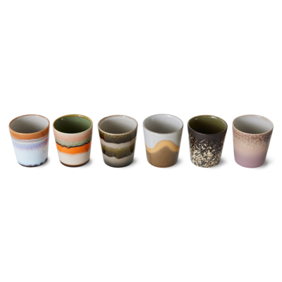 HK 70 ceramics coffee mugs elements