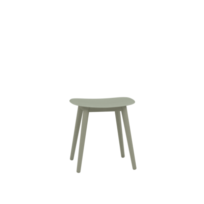 Muuto kruk Fiber Stool Wood Base