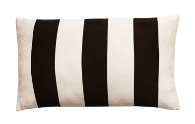 Kussen suéde streep