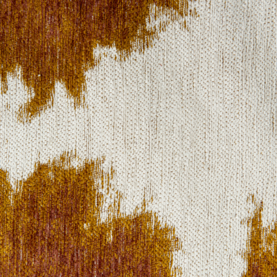 Paintball bruin structuurpatroon hedendaags abstract vloerkleed